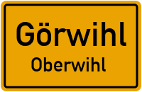 Straßen in Görwihl Oberwihl