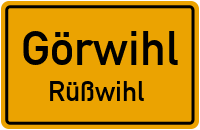 Straßenverzeichnis Görwihl Rüßwihl