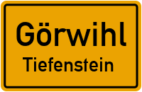 Straßen in Görwihl Tiefenstein