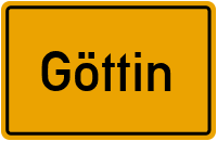 Landstraße in Göttin