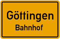 Schwarzer Weg in GöttingenBahnhof