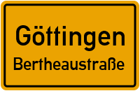 Annastraße in GöttingenBertheaustraße