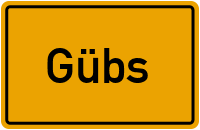 City Sign Gübs