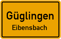 Bannholzweg in 74363 Güglingen (Eibensbach)