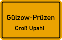 Tieplitzer Straße in Gülzow-PrüzenGroß Upahl