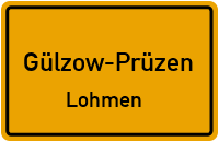 Gartenstraße in Gülzow-PrüzenLohmen