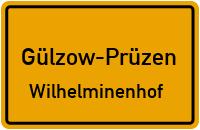 Gülzower Straße in Gülzow-PrüzenWilhelminenhof