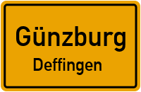 Straßenverzeichnis Günzburg Deffingen