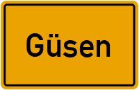 City Sign Güsen