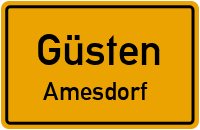 Bauernweg in GüstenAmesdorf