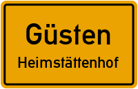 Ascherslebener Landstraße in GüstenHeimstättenhof