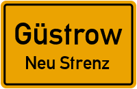 Bahnweg in GüstrowNeu Strenz