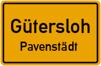 Grüne Weg in GüterslohPavenstädt