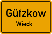 Pommersche Straße in GützkowWieck