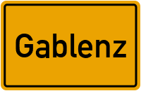 Feldweg in Gablenz