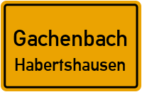 Peutenhausener Straße in GachenbachHabertshausen