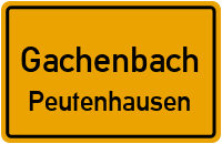 Straßenverzeichnis Gachenbach Peutenhausen
