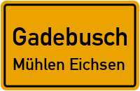 Wismarsche Straße in 19205 Gadebusch (Mühlen Eichsen)