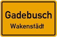 Wakenstädter Siedlung in GadebuschWakenstädt