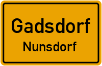 Straßen in Gadsdorf Nunsdorf