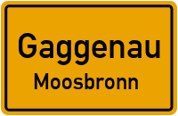 Herrenalber Straße in GaggenauMoosbronn