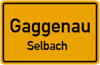 Straßenverzeichnis Gaggenau Selbach