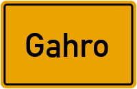 Gahro in Brandenburg