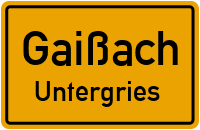 Lenggrieser Straße in 83674 Gaißach (Untergries)