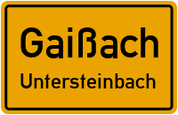 Untersteinbach in GaißachUntersteinbach