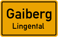 2. Neubruchweg in GaibergLingental
