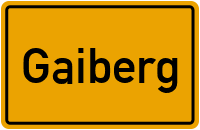Wo liegt Gaiberg?