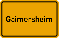 Gaimersheim in Bayern
