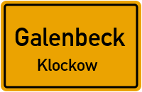 Steegenweg in GalenbeckKlockow
