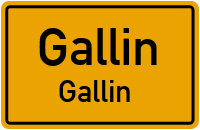 Eichenweg in GallinGallin