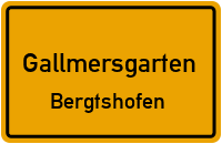 Straßenverzeichnis Gallmersgarten Bergtshofen