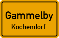 Dorfstraße in GammelbyKochendorf