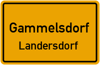 Straßen in Gammelsdorf Landersdorf