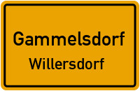 Straßenverzeichnis Gammelsdorf Willersdorf
