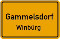 Straßen in Gammelsdorf Winbürg