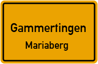 Burghaldenstraße in GammertingenMariaberg