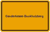 Ortsschild Ganderkesee-Bookholzberg