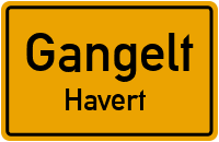 Hauptstraße in GangeltHavert