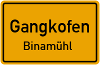 Straßen in Gangkofen Binamühl