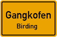 Straßenverzeichnis Gangkofen Birding