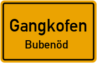 Straßen in Gangkofen Bubenöd