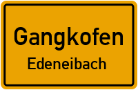 Straßen in Gangkofen Edeneibach