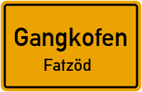 Straßenverzeichnis Gangkofen Fatzöd