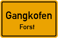 Straßen in Gangkofen Forst