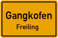 Straßen in Gangkofen Freiling