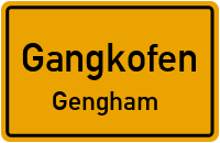 Straßen in Gangkofen Gengham
